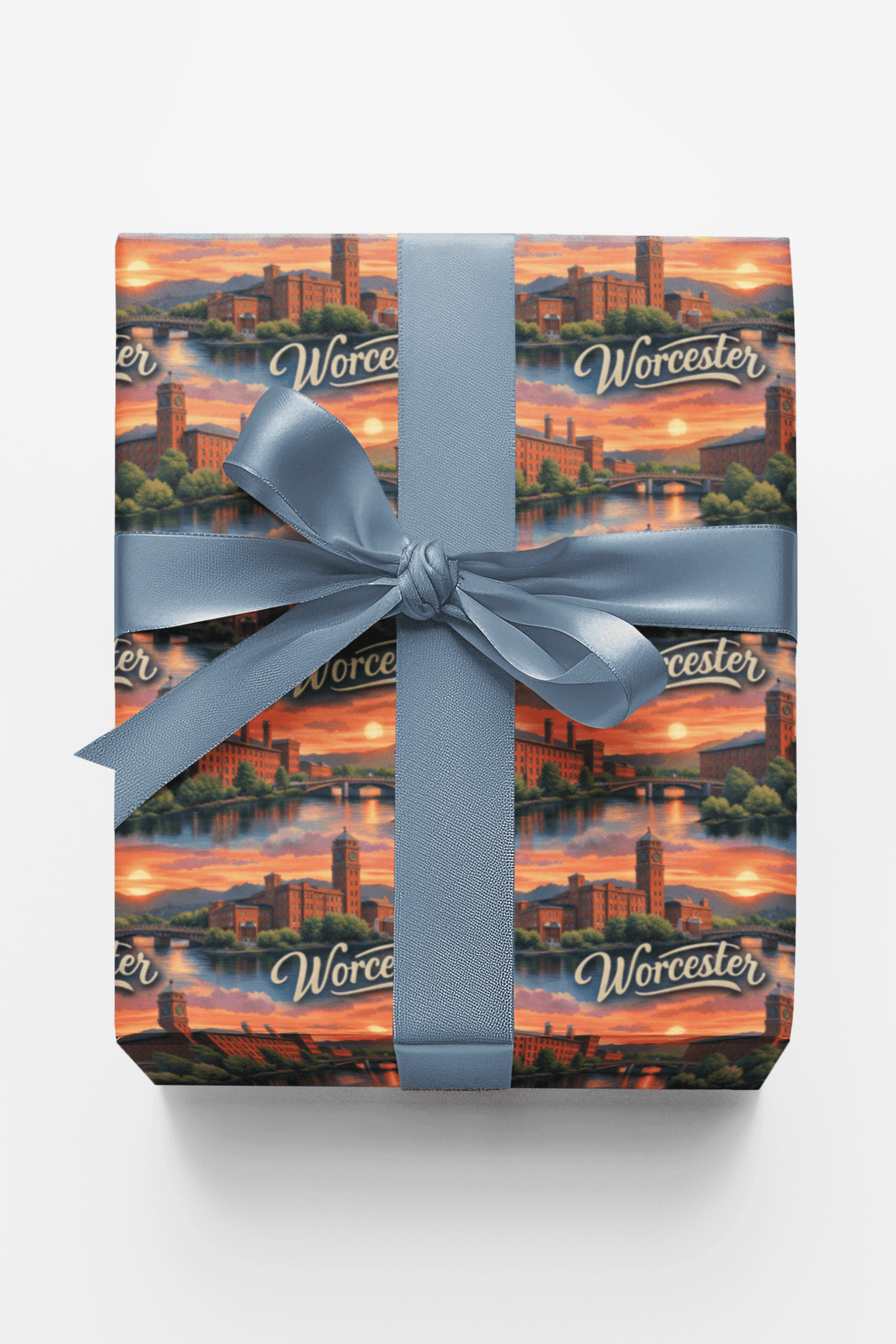Worcester Mill Revival - London Penny Gift Wrap