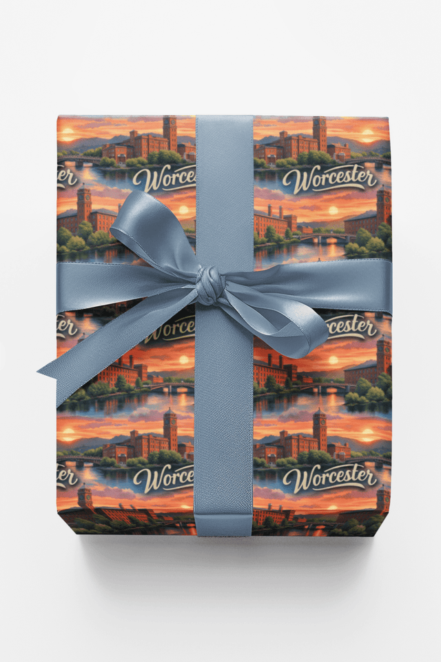 Worcester Mill Revival - London Penny Gift Wrap
