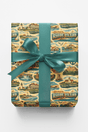 Rhode Island Postcard Memories - London Penny Gift Wrap