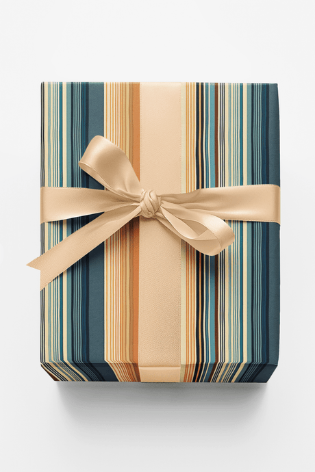 Seersucker Stripe - London Penny Gift Wrap