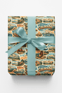 Colorado Postcard Memories - London Penny Gift Wrap