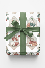 Maltese Holiday Sweaters - London Penny Gift Wrap