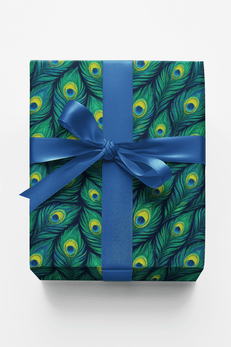 Royal Peacock - London Penny Gift Wrap