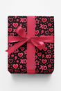 Neon Valentine Doodles - London Penny Gift Wrap