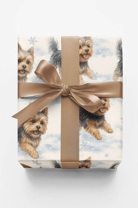 Dashing Through the Snow - London Penny Gift Wrap