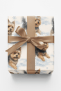 Dashing Through the Snow - London Penny Gift Wrap
