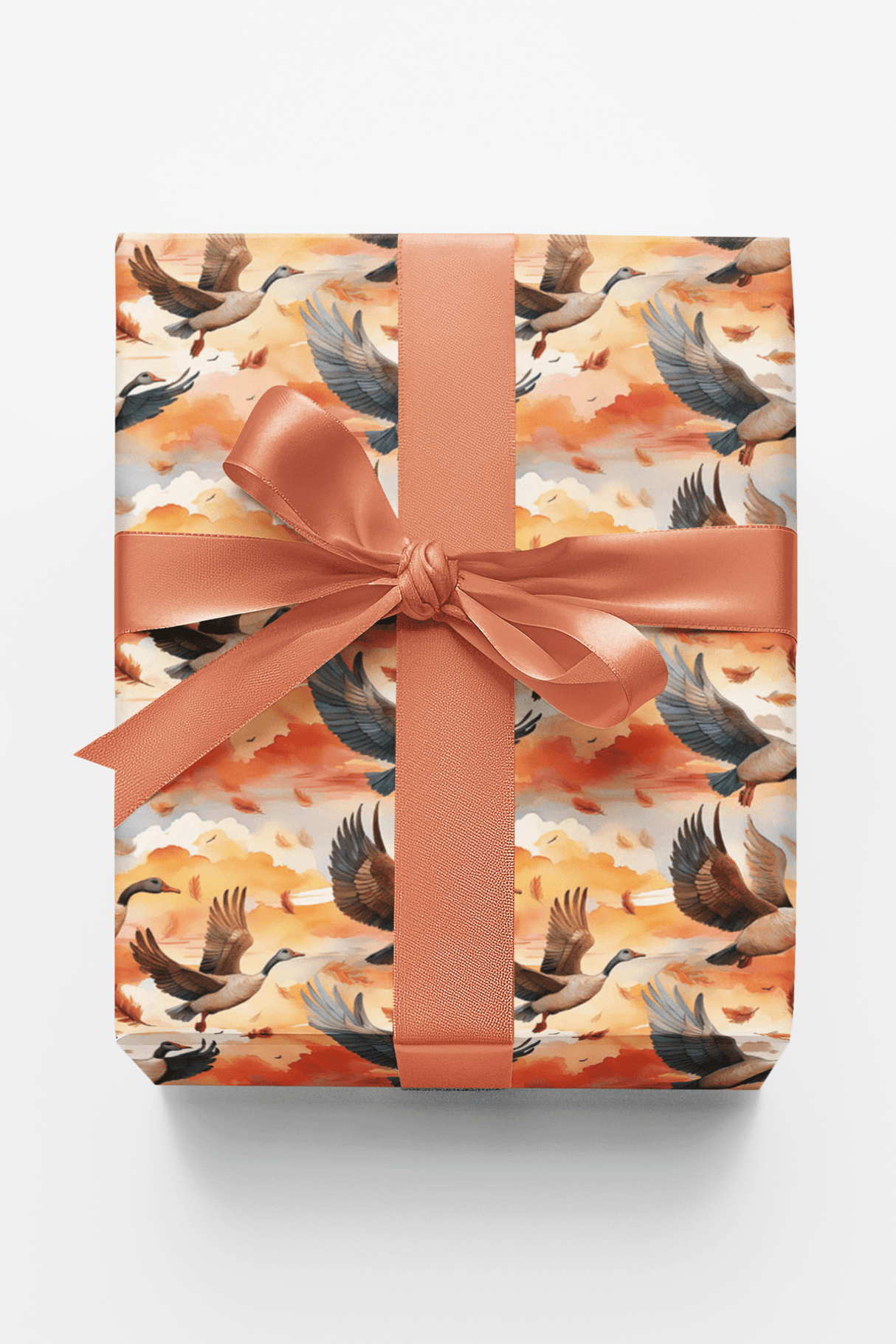Falling Feathers - London Penny Gift Wrap