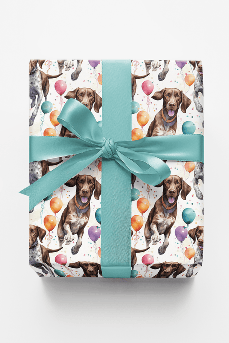 Pointer Birthday Balloons - London Penny Gift Wrap