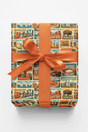 Utah Postcard Memories - London Penny Gift Wrap