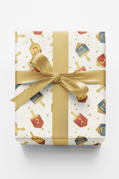 Dreidel Dance - London Penny Gift Wrap