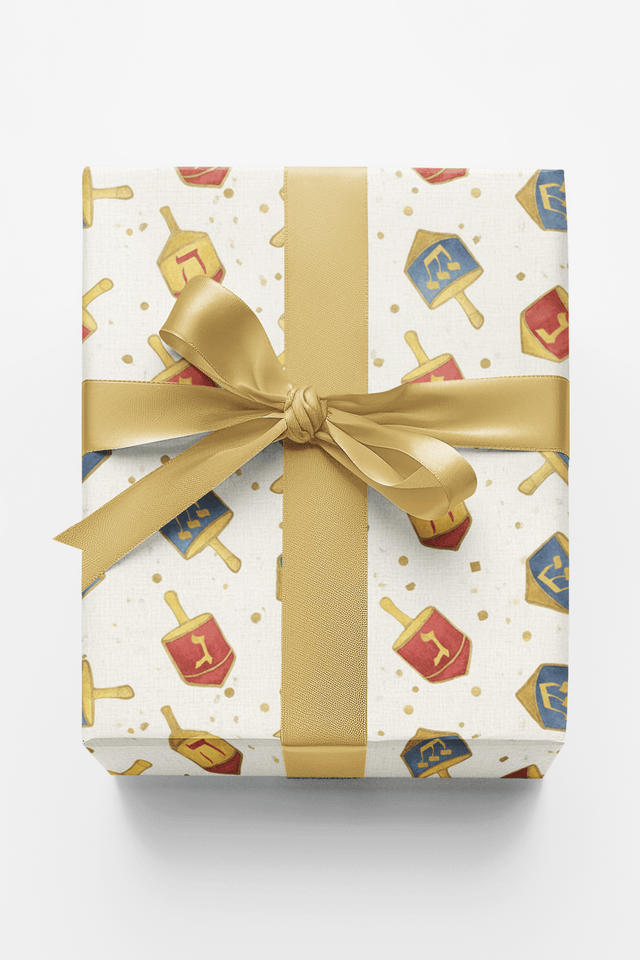 Dreidel Dance - London Penny Gift Wrap