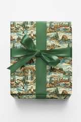 Oregon Postcard Memories - London Penny Gift Wrap