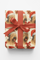 Tidings Beneath Tasseled Curls - London Penny Gift Wrap