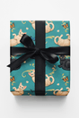 Devon Rex Whimsy - London Penny Gift Wrap