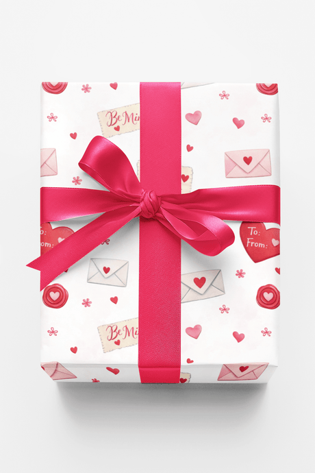 Secret Admirer Notes - London Penny Gift Wrap