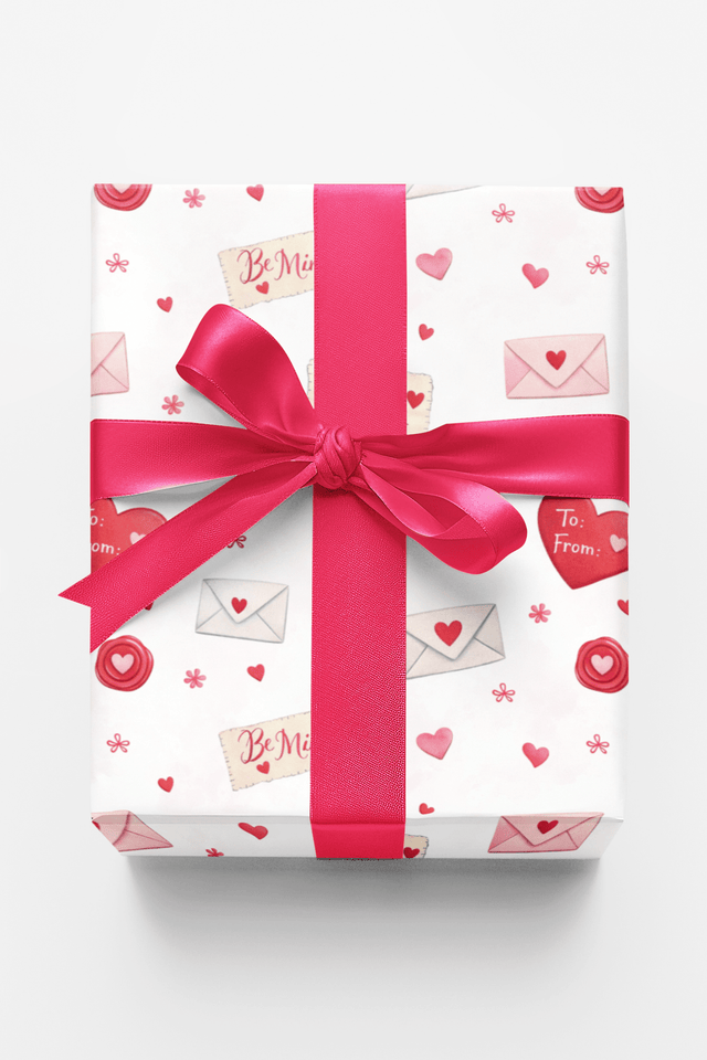 Secret Admirer Notes - London Penny Gift Wrap