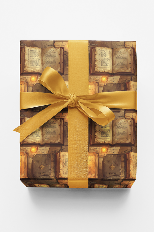 Ancient Quest Journal Glossy Wrapping Paper