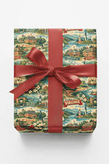 Virginia Postcard Memories - London Penny Gift Wrap