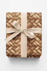 Rattan Weave - London Penny Gift Wrap