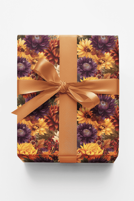 Autumn Bouquet - London Penny Gift Wrap
