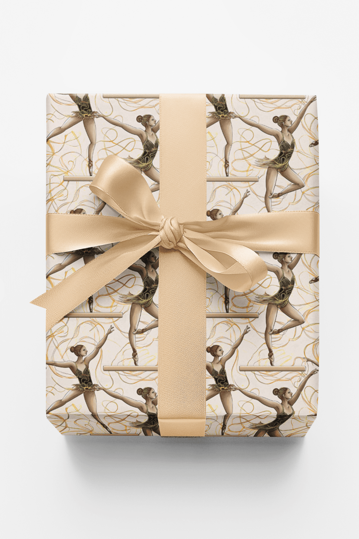 Balance Beam Elegance - London Penny Gift Wrap