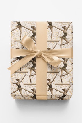 Balance Beam Elegance - London Penny Gift Wrap