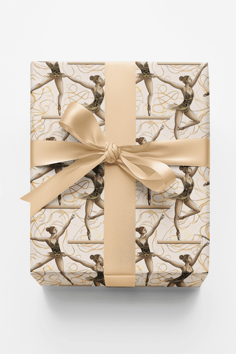 Balance Beam Elegance - London Penny Gift Wrap