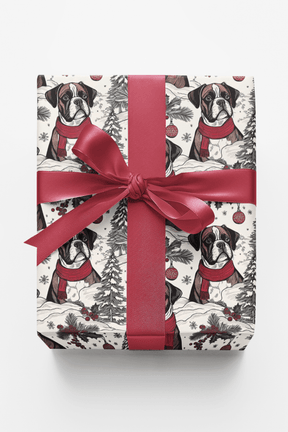 Boxer Classic Toile - London Penny Gift Wrap