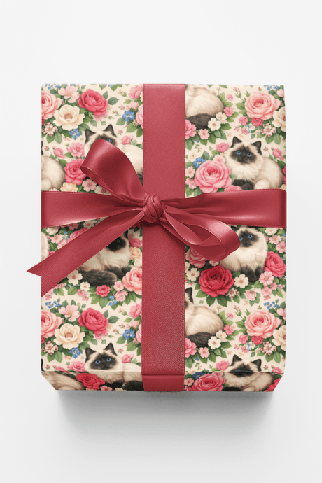 Himalayan Rose Garden - London Penny Gift Wrap