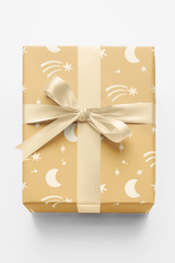 Ochre Orbit - London Penny Gift Wrap