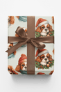 Velvet Ears, Silent Cheer - London Penny Gift Wrap