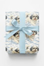 Winter Whiskers, Cozy Kisses - London Penny Gift Wrap
