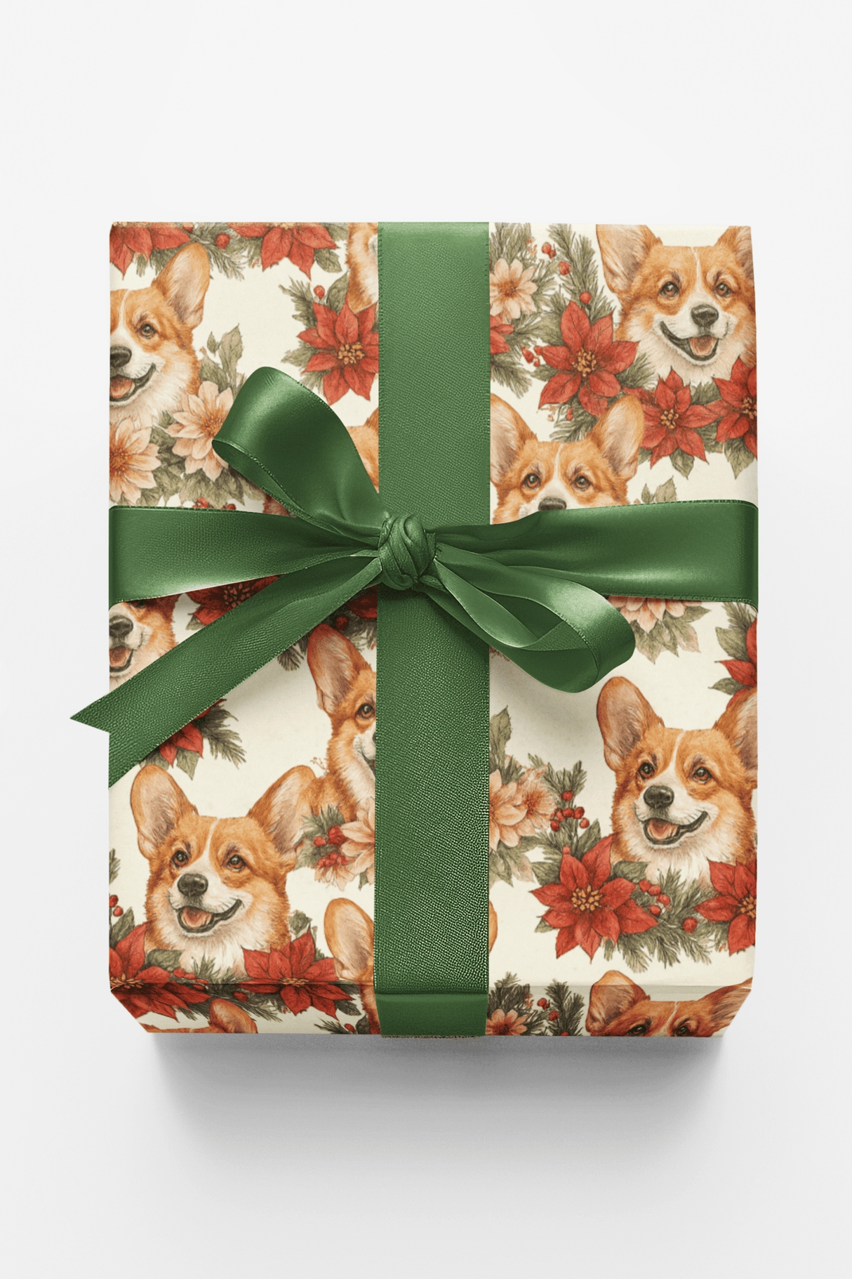 A Very Merry Corgi Christmas - London Penny Gift Wrap