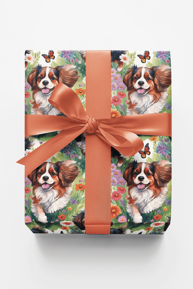 Cavalier Garden Charm - London Penny Gift Wrap