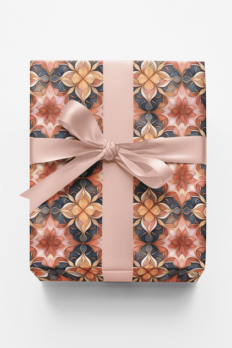 Quatrefoil Quiet - London Penny Gift Wrap