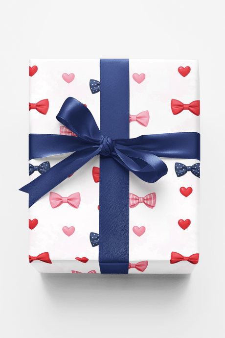 Sweetheart Bow Ties - London Penny Gift Wrap