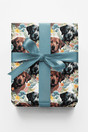 Labrador Garden Party - London Penny Gift Wrap