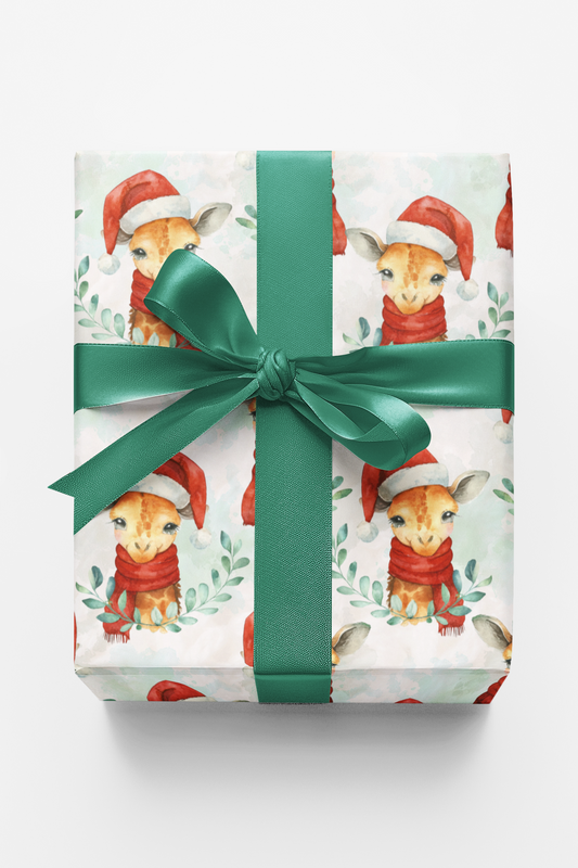 Winter Whimsy Giraffes