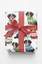 Bernese Mountain Dog Holiday Sweaters - London Penny Gift Wrap