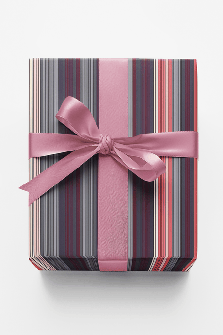 Pinstripe Poise - London Penny Gift Wrap