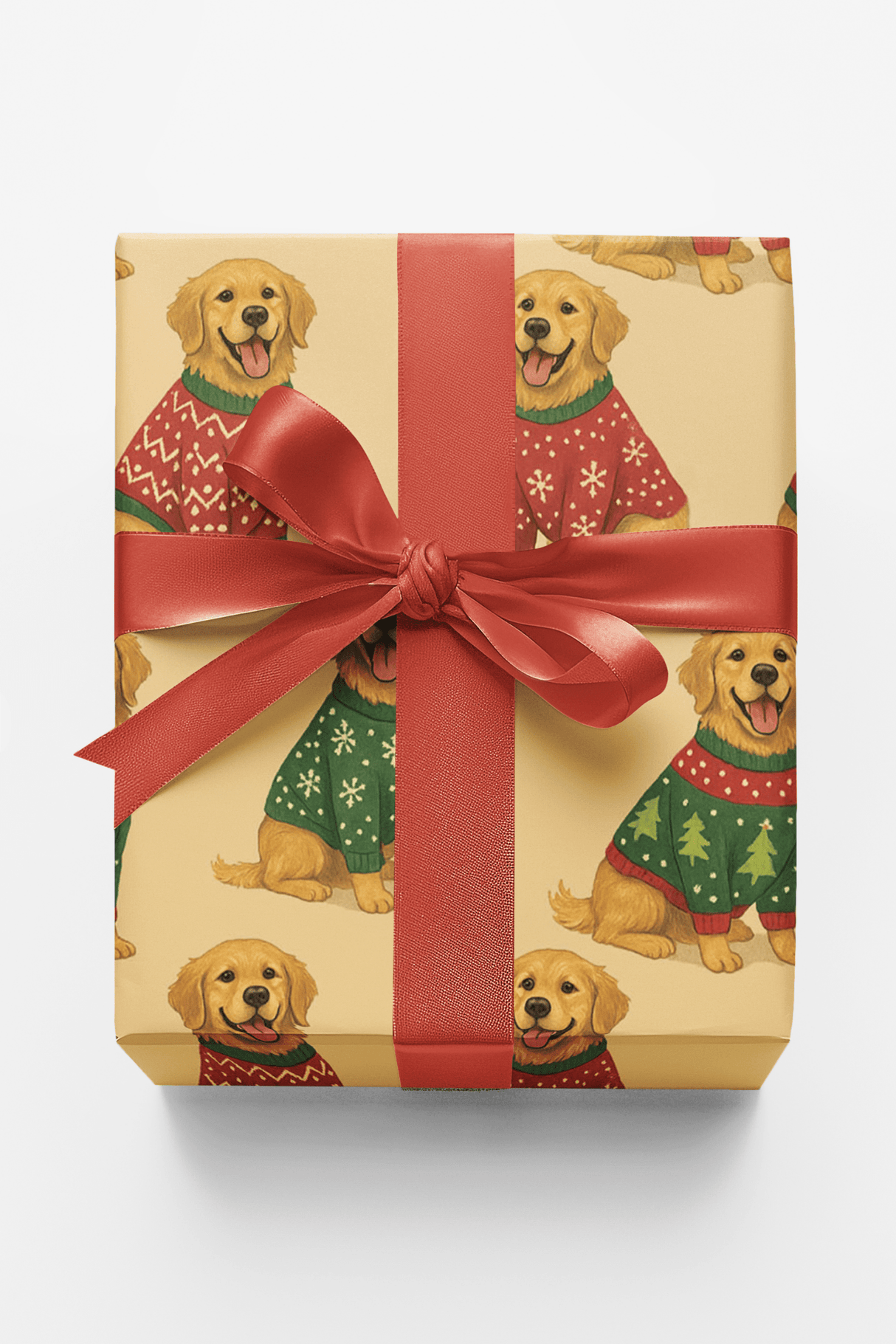 Golden Sweater Party - London Penny Gift Wrap