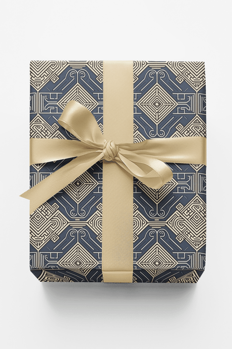Deco Labyrinth - London Penny Gift Wrap