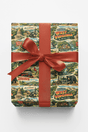 West Virginia Postcard Memories - London Penny Gift Wrap