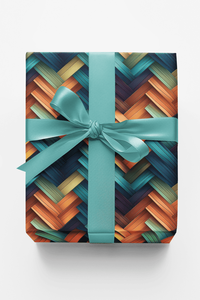 Prism Herringbone - London Penny Gift Wrap