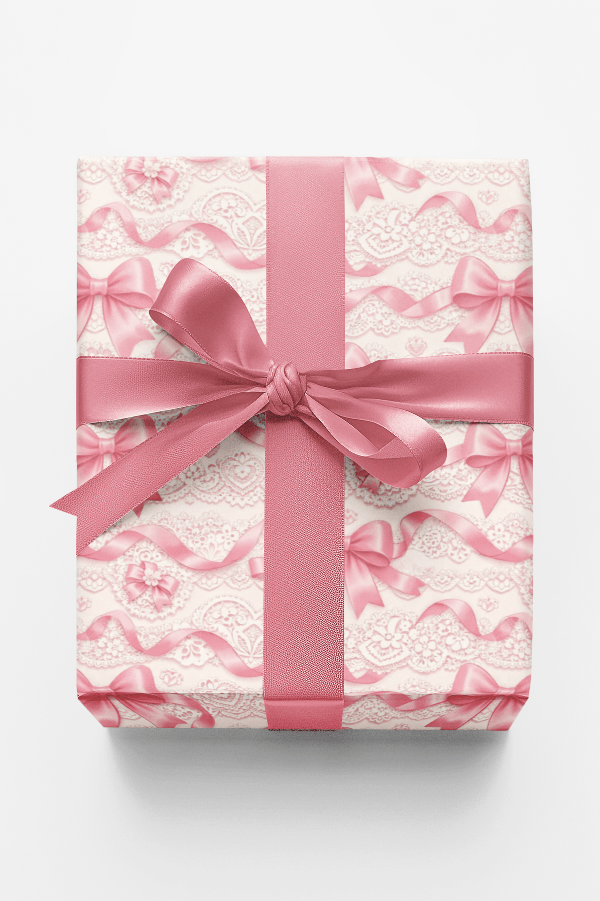 Lace & Ribbon Romance - London Penny Gift Wrap