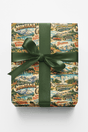 Montana Postcard Memories - London Penny Gift Wrap