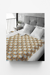 The Golden Standard Sherpa Blanket - London Penny Gift Wrap