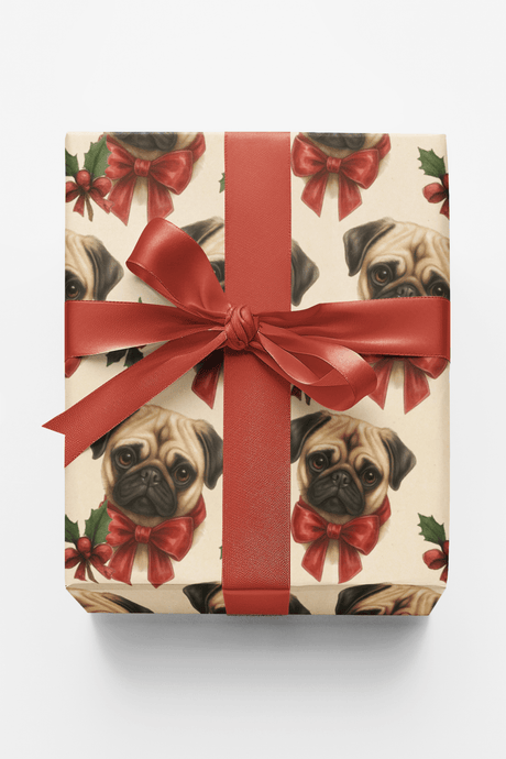 Snug & Snorty Nights - London Penny Gift Wrap