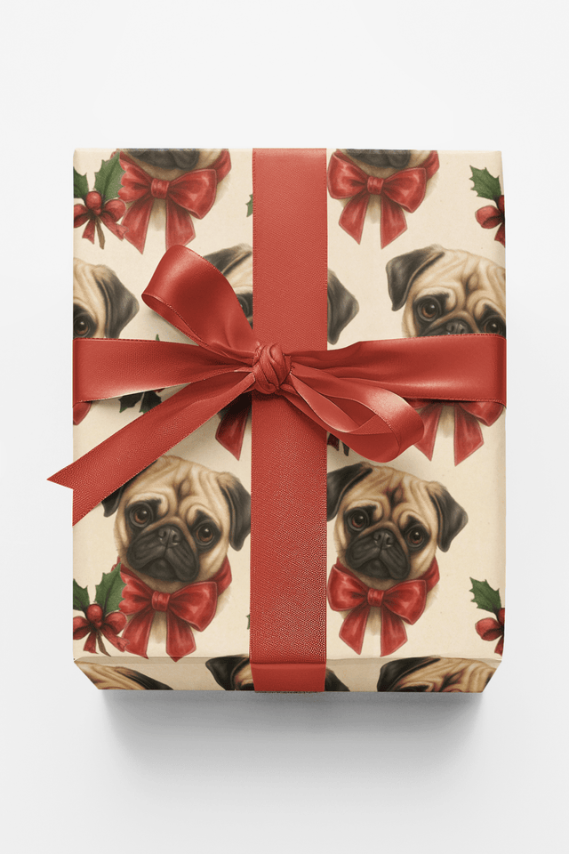Snug & Snorty Nights - London Penny Gift Wrap