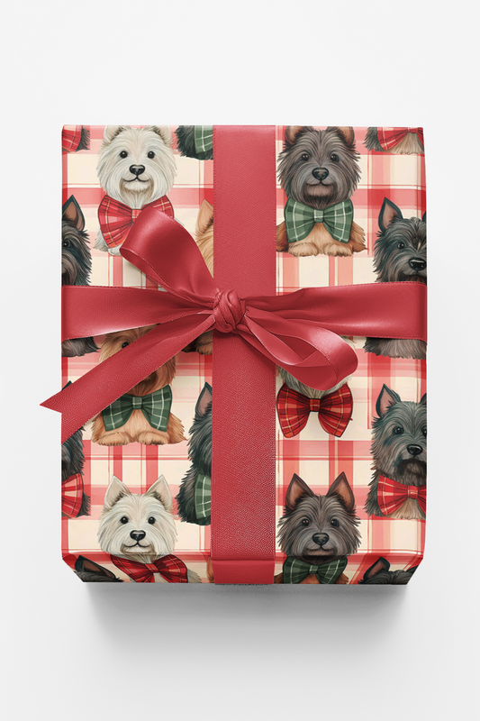 Scottish Terrier Plaid Parade